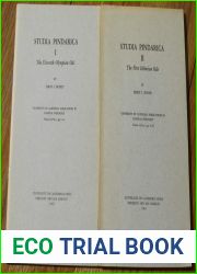 Studia Pindarica, 2 vols. - Vol. I: The Eleventh Olympian Ode and Vol. II: The First Isthmian Ode