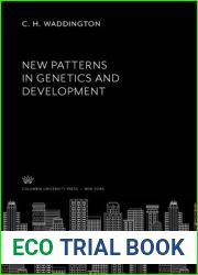 New Patterns in Genetics and Development