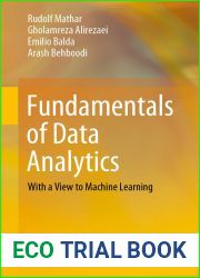 Fundamentals of Data Analytics: With a View to Machine Learning