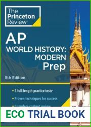 AP World History: Modern Prep, 5th Ed.