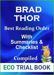 Brad Thor: Best Reading Order with Summaries Checklist