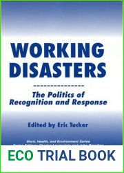 Working Disasters: The Politics of Recognition and Response (Work, Health and Environment Series)