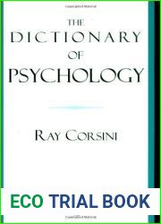 The Dictionary of Psychology by Ray Corsini (2002-02-21)