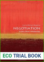 Negotiation: A Very Short Introduction (Very Short Introductions)