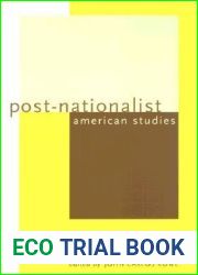 Post-Nationalist American Studies