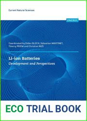 Li-ion Batteries: Development and Perspectives (Current Natural Sciences)