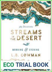 Streams in the Desert Morning and Evening