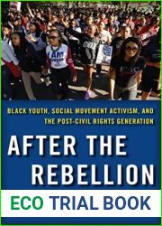 After the Rebellion: Black Youth, Social Movement Activism, and the Post-Civil Rights Generation