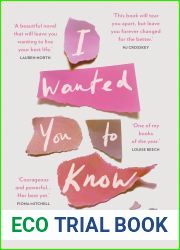 I Wanted You To Know