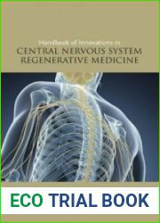 Handbook of Innovations in CNS Regenerative