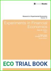 Experiments in Financial Economics