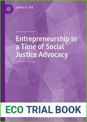 Entrepreneurship in a Time of Social Justice Advocacy