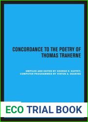 A Concordance to the Party of Thomas Traherne