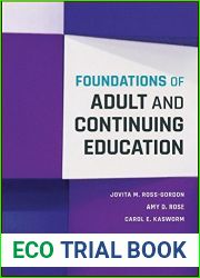 Foundations of Adult and Continuing Education