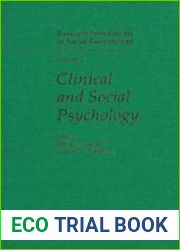 Clinical and Social Psychology
