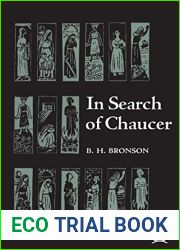 In Search of Chaucer (Alexander Lectures)