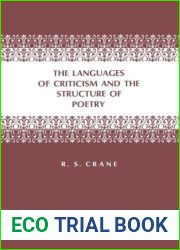 The Languages of Criticism and the Structure of Poetry