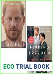 Spare By Prince Harry The Duke of Sussex, Finding Freedom By Omid Scobie and Carolyn Durand 2 Books Collection Set