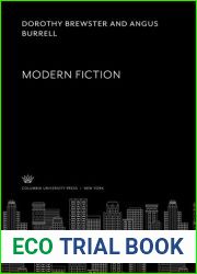 Modern Fiction (Essay Index Reprint Series)