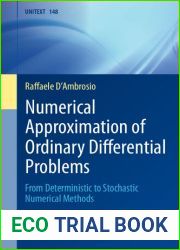 Numerical Approximation of Ordinary Differential Problems. From Deterministic to Stochastic Numerical Methods