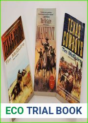 Set of 3 Tim McGuire Westerns - Texas Cowboys, Manhunt, and Texas Pride - Mass Market Books