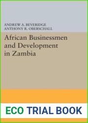 African Businessmen and Development in Zambia