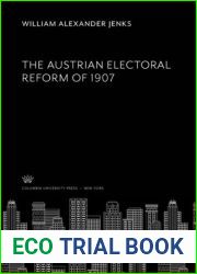 The Austrian Electoral Reform of 1907