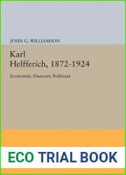 Karl Helfferich, 1872-1924