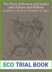 The Prose Solomon and Saturn and Adrian and Ritheus (McMaster Old English Studies and Texts, 1)
