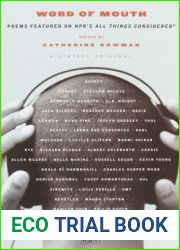 Word of Mouth: Poems Featured on NPR|s All Things Considered