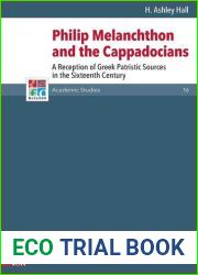 Philip Melanchthon and the Cappadocians