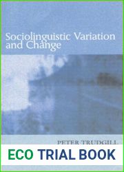 Sociolinguistic Variation and Change