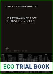 The Philosophy of Thorstein Veblen