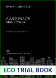 Allied Health Manpower