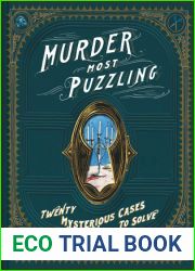Murder Most Puzzling: Twenty Mysterious Cases to Solve (Murder Mystery Game, Adult Board Games, Mystery Games for Adults)