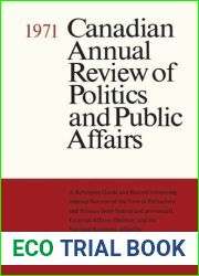 Canadian Annual Review of Politics and Public Affairs 1971