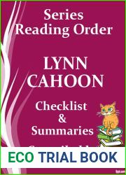 Lynn Cahoon: Series Reading Order - with Summaries Checklist