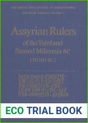 Assyrian Rulers of the Third and Second Millenia BC