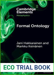 Formal Ontology (Elements in Metaphysics)