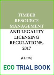 Timber Resource Management and Legality Licensing Regulations, 2017