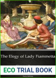 The Elegy of Lady Fiammetta by Giovanni Boccaccio