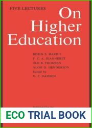 On Higher Education
