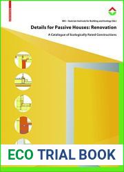 Details for Passive Houses: Renovation: A Catalogue of Ecologically Rated Constructions for Renovation (Ecological Refurbishment)