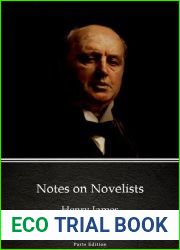 Notes on Novelists by Henry James