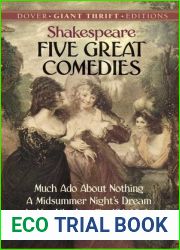 Five Great Comedies: Much Ado About Nothing, Twelfth Night, A Midsummer Night|s Dream, As You Like It and The Merry Wives of Windsor (Dover Thrift Editions)