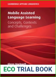 Mobile Assisted Language Learning (Cambridge Applied Linguistics)