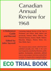 Canadian Annual Review of Politics and Public Affairs 1968