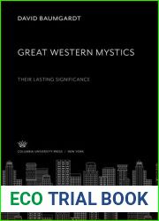 Great Western Mystics: Their Lasting Significance