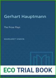 Gerhart Hauptmann: The prose plays