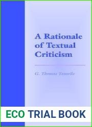 A Rationale of Textual Criticism